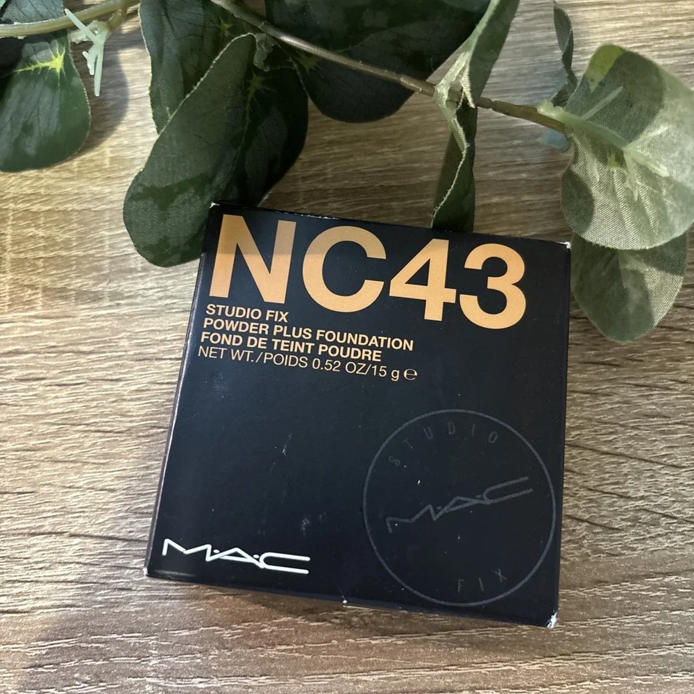 Mac Studio Fix Powder Plus Foundation NC43 NEW 0.52oz/15g